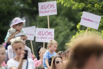 Avon Pochod proti rakovine prsníka 2018 Bratislava