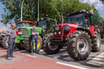 Protest belgických farmárov