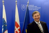 Minister zahraničných vecí Slovinska na návšteve S