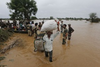 Záplavy, India, monzún