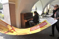 Verejný klavír v Žiline