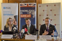 Tlačová konferencia British Council Slovensko