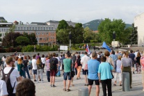 Protest, Za slušné Slovensko, Nitra