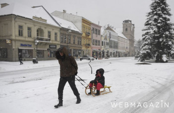 OBRAZOM: Takto Slovákov potrápil novembrový sneh