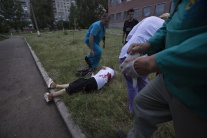 Obrazom na Teraz.sk: Streľba a smrť na Ukrajine