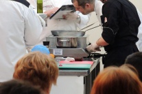 Súťaž kuchárov vo varení na Gastro Cupe 2015