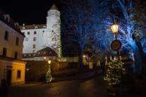 Vianočné trhy na Bratislavskom hrade