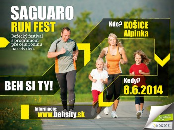 Saguaro Run Fest - bežecký festival v  Košiciach