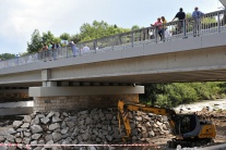  Otvorenie zrekonštruovaného mosta v obci Podbiel
