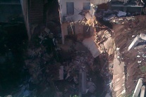 V Bratislave sa zrútila budova