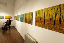 výstava Lesy a roviny obrazy galéria Ďurovka