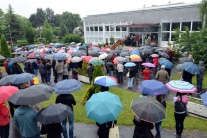 Protest SAV v Bratislave