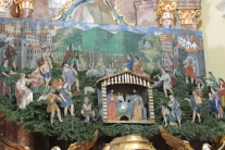 Maľovaný betlehem vo Vyhniach