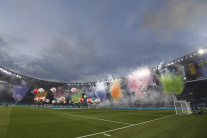 Slávnostný ceremoniál futbalových majstrovstiev Eu